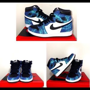 jordan1s tie dye boys (youth) size 7
